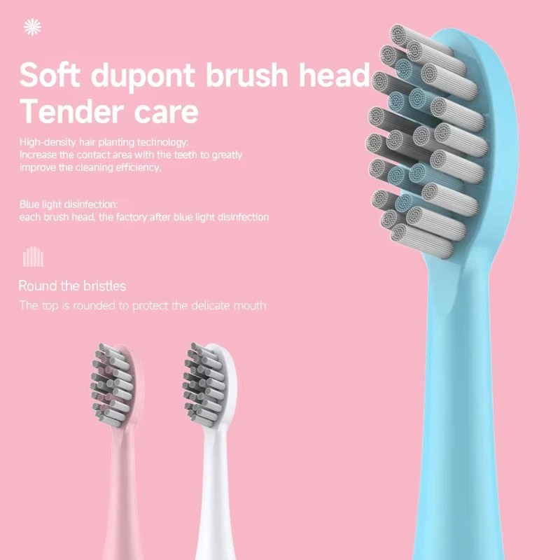Brosse à dents électrique pour adultes, poils DuPont souples, batterie portable, Endurance IPX6, étanche, intelligente, efficace, soins bucco-dentaires