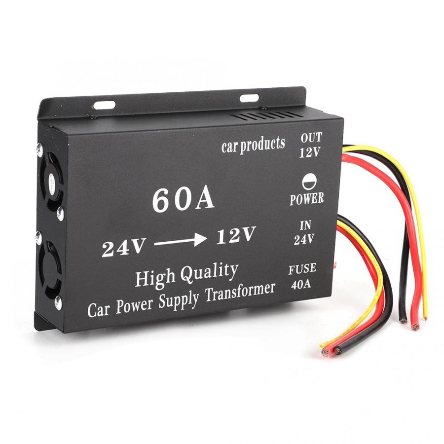 720w 60A 24V to 12V Car DC Power Converter Step Down Buck Regulator Voltage Transformer Stabilizer Adapter