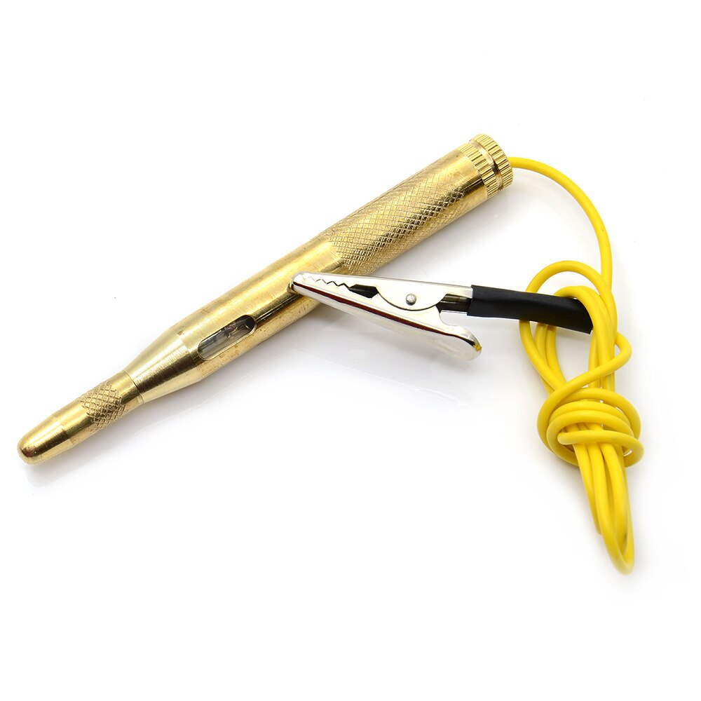 Herramienta de diagnóstico de coche, probador de circuito, sistema de luz, lámpara de prueba, Pluma de prueba de voltaje, DC 6V, 12V, 24V