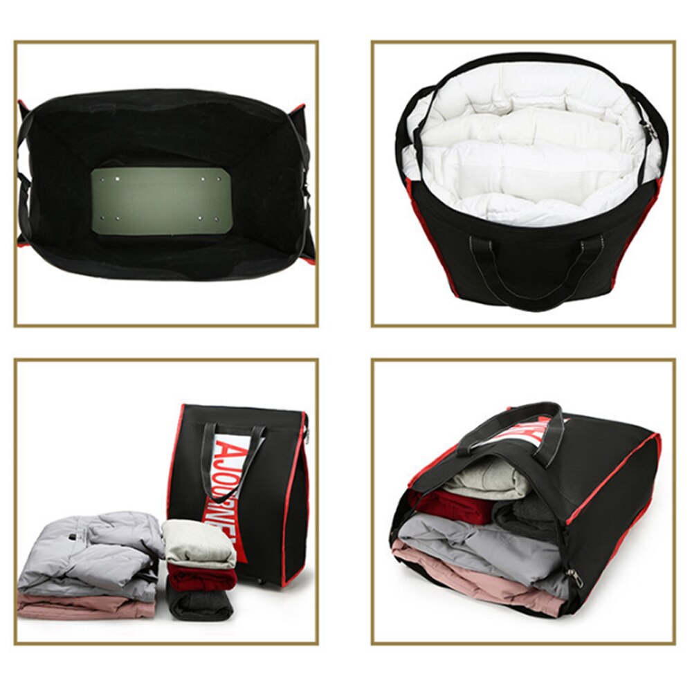 Tragbare Reisetasche rollen Koffer Gepäck Luftfahrt Überprüft Tasche Handy, Mobiltelefon rollen Schulter Taschen Oxford Tuch Tasche Mit Rad