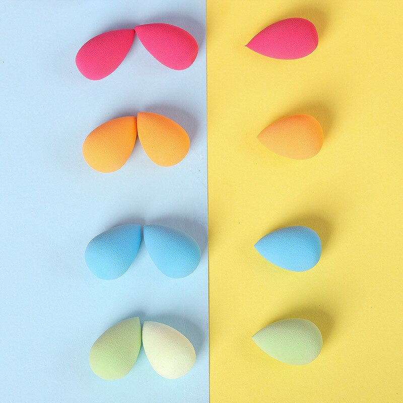 Mini Makeup Egg Small Makeup Egg Sponge Puff Cute Makeup Egg Makeup Sponge Cosmetic Puff Make Up Blender Soft Makeup Tool Set