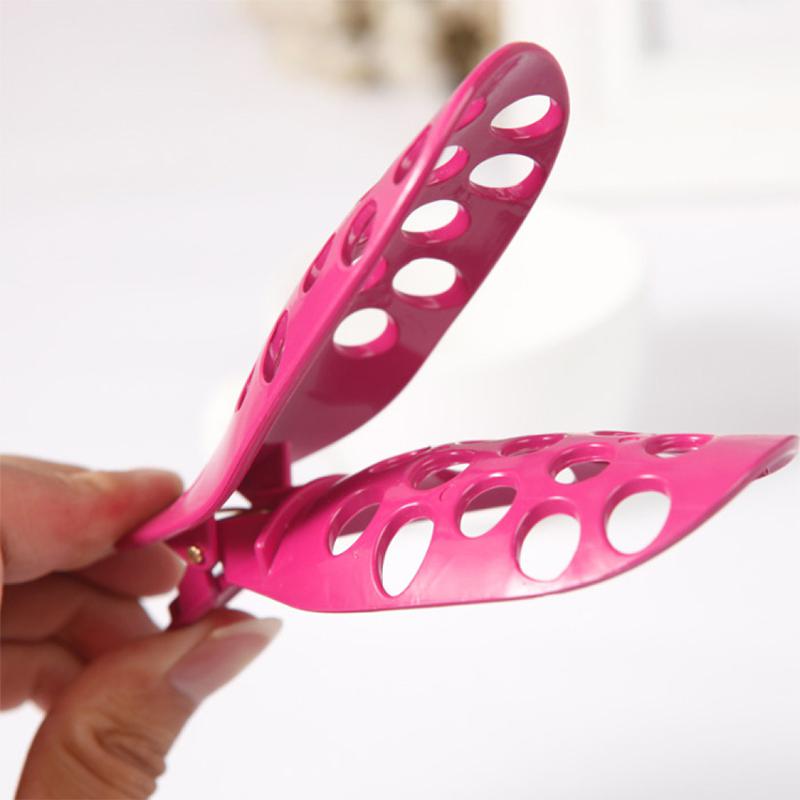 XY Fancy Hair Fringe Clip Bangs Curler Roller Holder Salon DIY Styling Tool