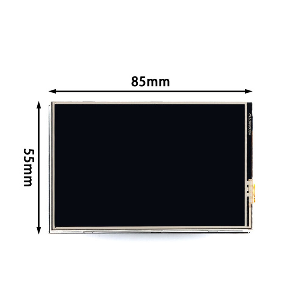 3,5 zoll MHS Rpi display 320*480 resistiven touch unterstützung 125 Mhz SPI signal eingang TFT LCD bildschirm ILI9486L
