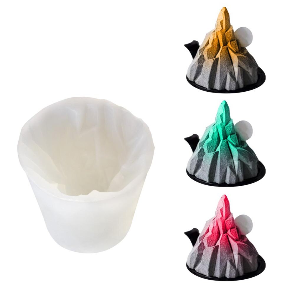 Moule en Mousse de volcan en Silicone pour la fabrication de gâteaux de bricolage