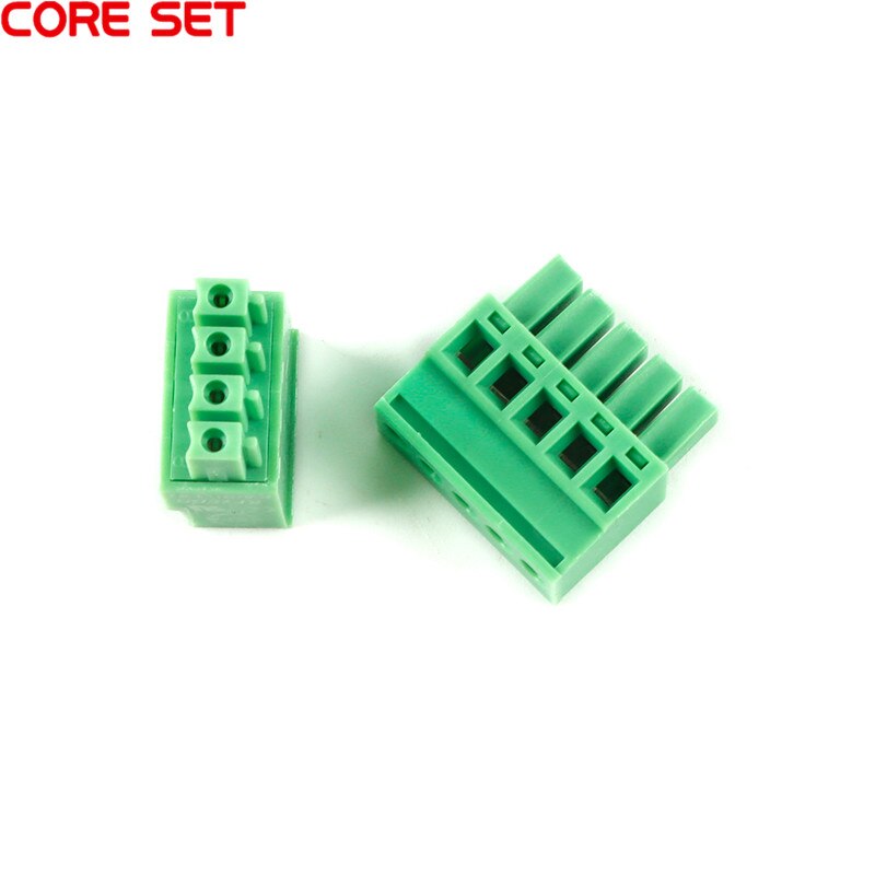 5Pcs KF2EDGKB PCB Vertical Connector Plug-in Terminal Pitch 3.81MM Connector 2/3/4/5/6/8P Terminal Block 300V 8A Pluggable