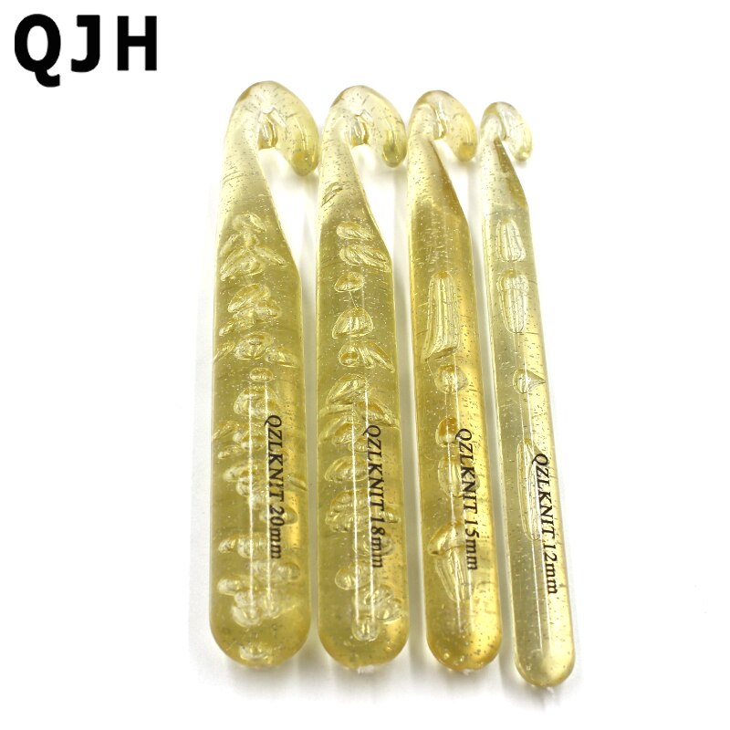 12mm 15mm 18mm 20mm crochet hooks crochet Plastic Knitting Needles Pins for Thick Yarn DIY Crafts Sewing Knitting weaving Tools