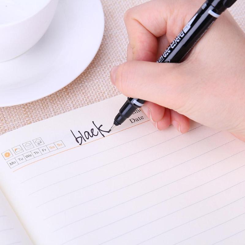 Permanent Marker Pen DIY Painting Oily Pen Kids Learning Stationery Quick-Drying Permanent Painting Marker Pen DIY Oily Pen