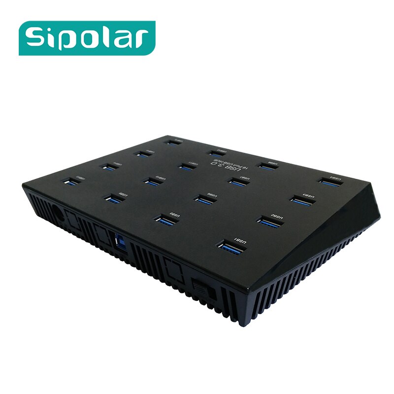 Sipolar Industriel 16 ports USB 3.0 hub fast speed data transmission for usb duplicator and Copying machine
