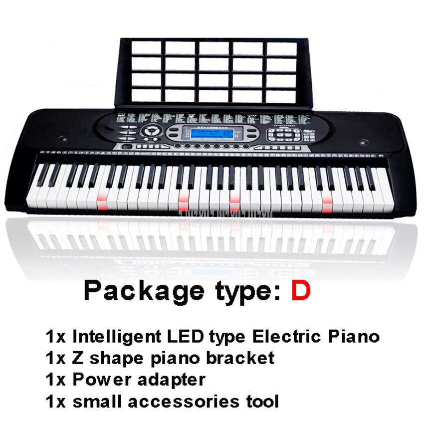 61 Key Multifunctional Digital Electric Piano Digital Music Keyboard Key Board Beginner Electronic Piano For Kids Children
