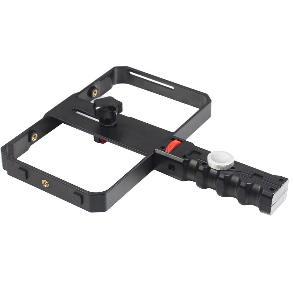 BGNing – Cage de stabilisateur de caméra vidéo, plate-forme de fabrication de Film pour Smartphone, Support de téléphone portable, Support de poignée