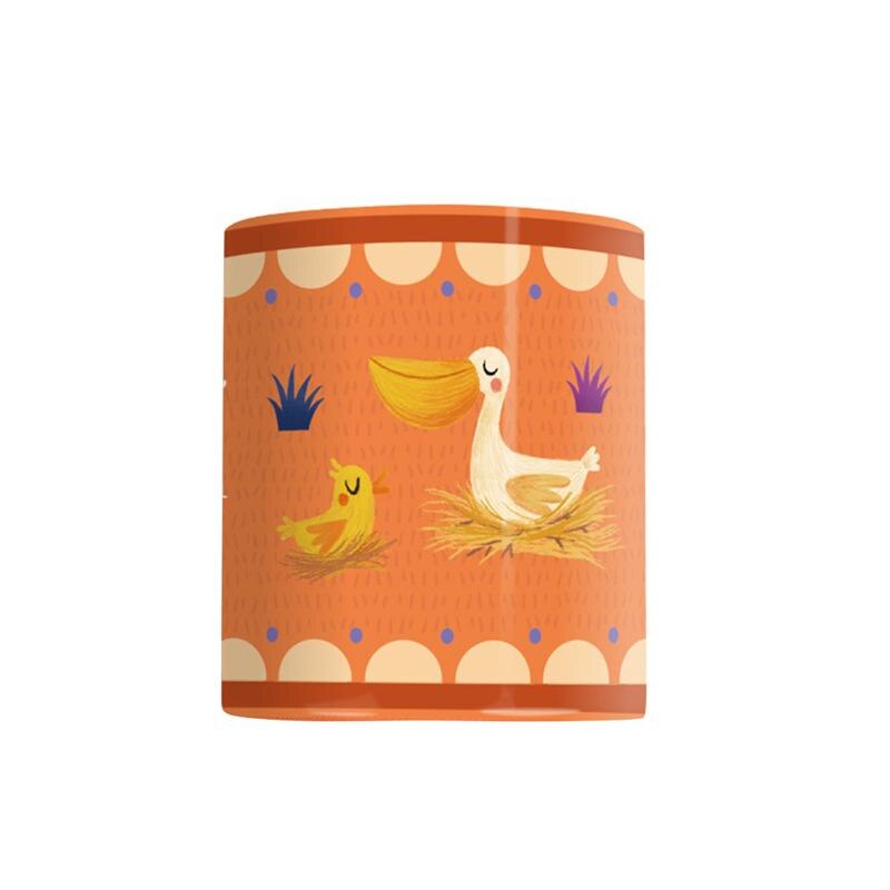 1PC Mini Metall Klassische Spielzeug Kaleidoskop Prisma Dynamische Vision Spielzeug Karikatur aufbringen Abdeckung Pädagogisches Spielzeug