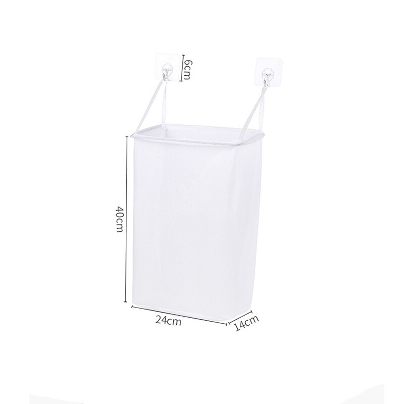 Portable Wall Hanging Foldable Dirty Laundry Basket Organizer Collapsible Home Laundry Hamper Sorter Laundry Basket Large
