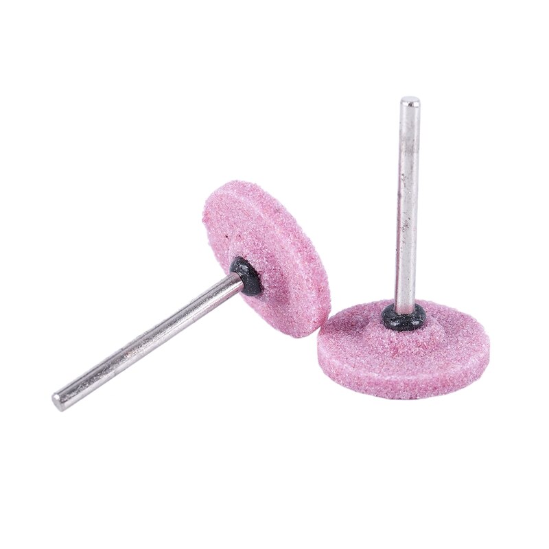 10 stuks 23 x 3mm gemonteerde slijpsteenaccessoires voor dremel-rotatiegereedschappen