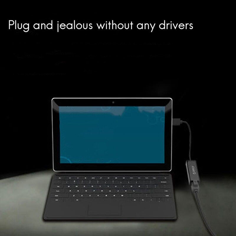 ORICO UTJ-U3 Verdrahtete Netzwerk Karte Konverter USB zu Gigabit Netzwerk Karte Desktop Notebook Wired Externe Netzwerk Karte