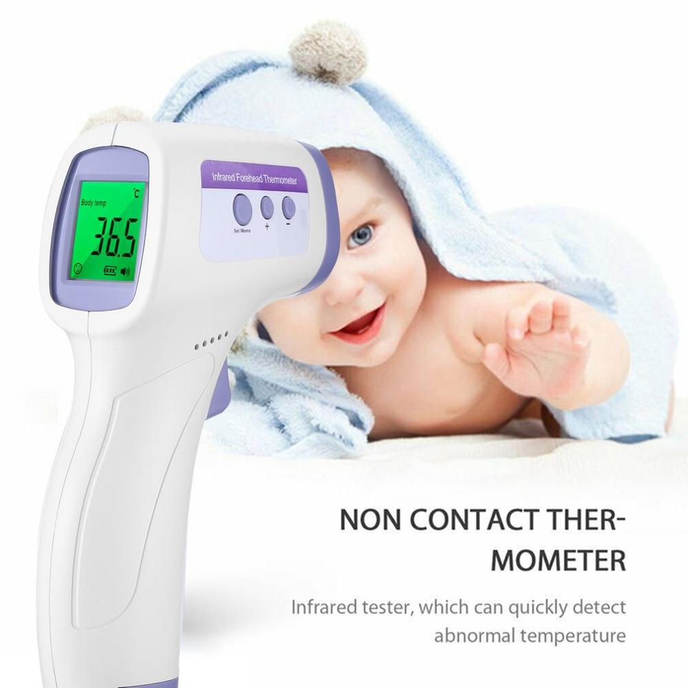 Non-Contact Ir Termometer Digitale Infrarood Voorhoofd Thermometer Digitale Termometro Infrarojo Digitale Adulto Thermometre Voor Baby