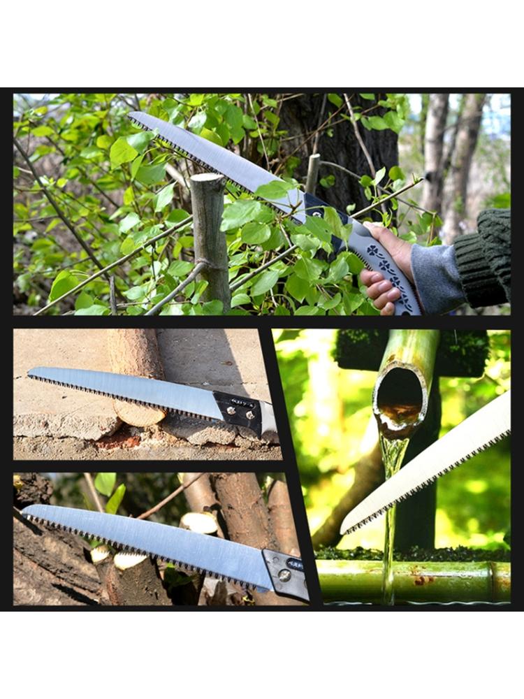 Heavy Duty SK5 Steel Extra Long Blade Hand Saw for Wood Camping Pruning Woodwork