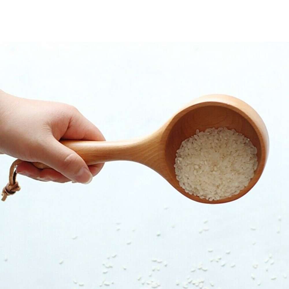 Cuchara para la sal hecha a mano, cuchara para condimentos de madera maciza, té, miel, condimentos, azúcar, café, té, Jam