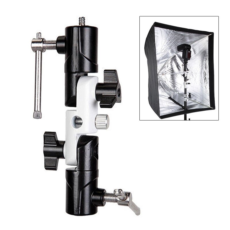 Universal Flash Bracket Adapter Speedlight Light Stand Umbrella Holder mount photography accessories for Flash soft box