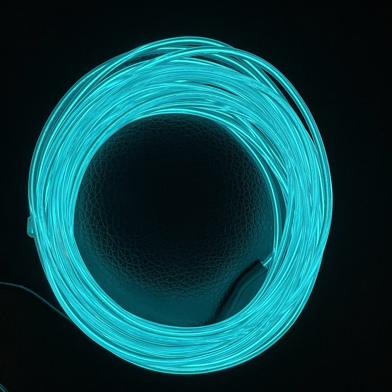 Flexibele Neon Licht 1M/3M/5M El Wire Led Neon Dance Party Sfeer Decor Lamp ropetube Waterdichte Multicolor Led Strip 3V: 4300k wit geel / 7.5W