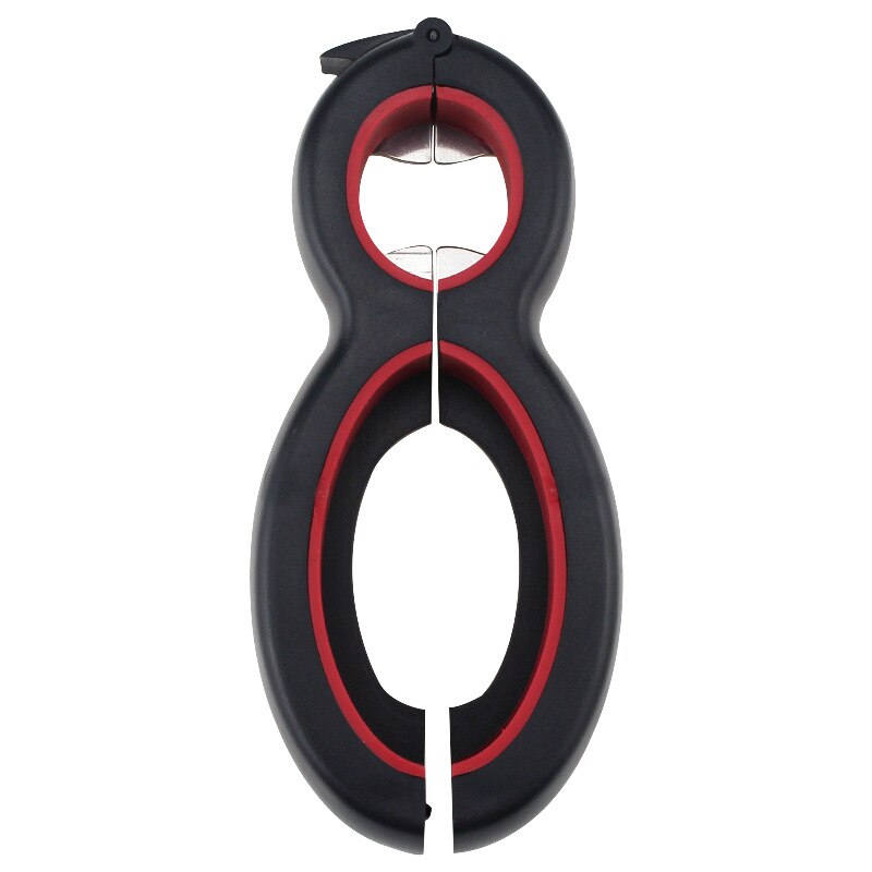 Multifunctionele 6 in 1 Multi Functie Kan Bier Flesopener Alle in Een Jar Grijper Kan Bier Deksel Twist Off jar Wijn Opener Claw
