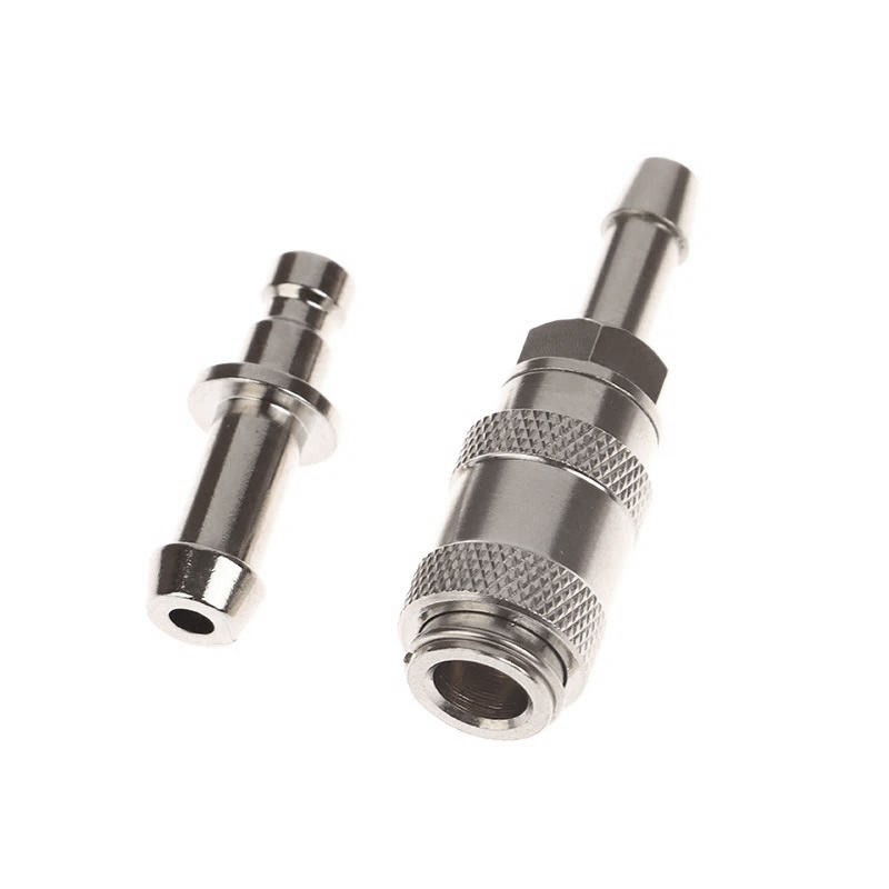 Metalen luchtslangconnector NIBP-adapter Bloeddrukmeter BP Manchet Gezamenlijke link Man Vrouw Snelle verbinding Bajonet Luchtweggewrichten