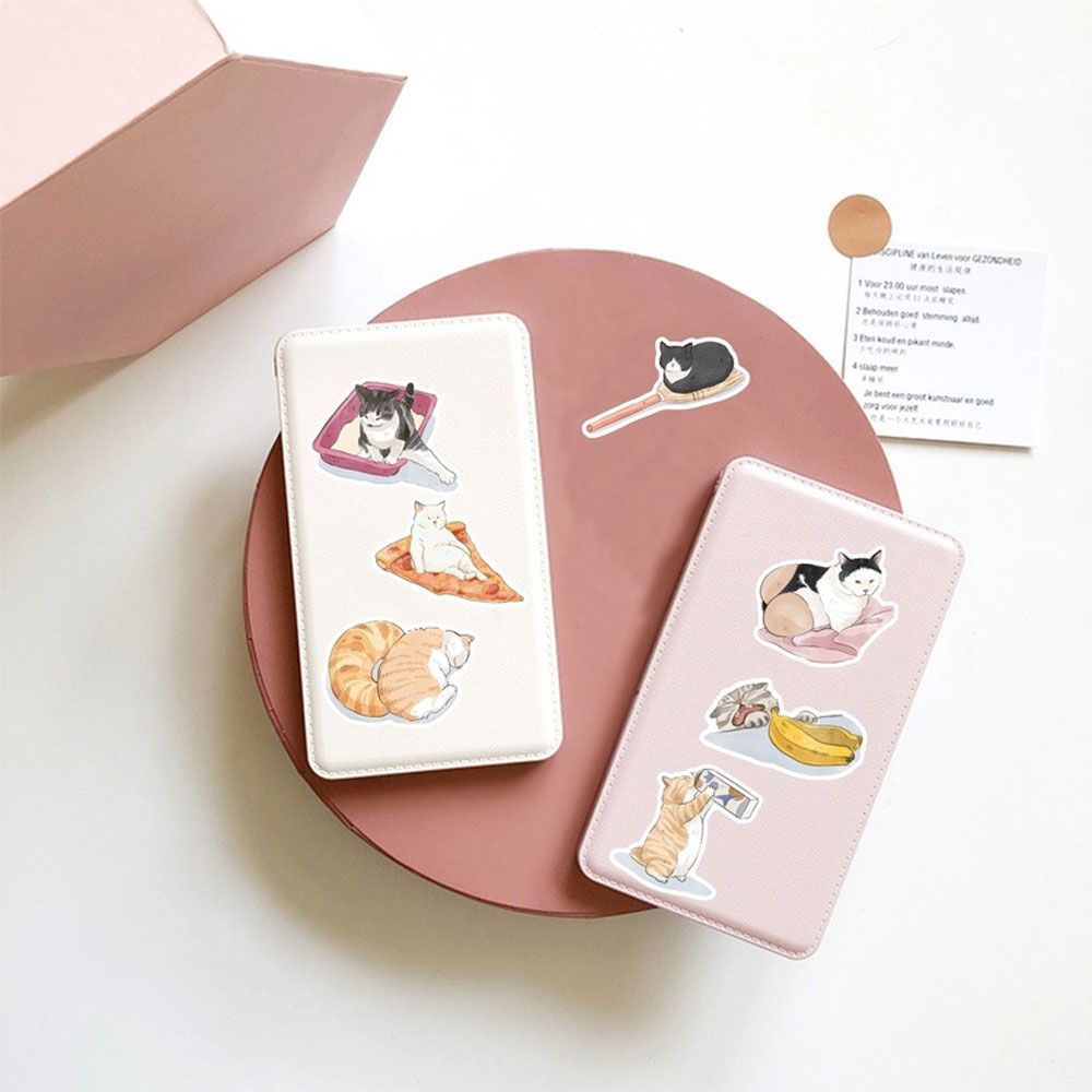 Aesthetic Waterproof Minimalist Cartoon Decals Cute Sticker