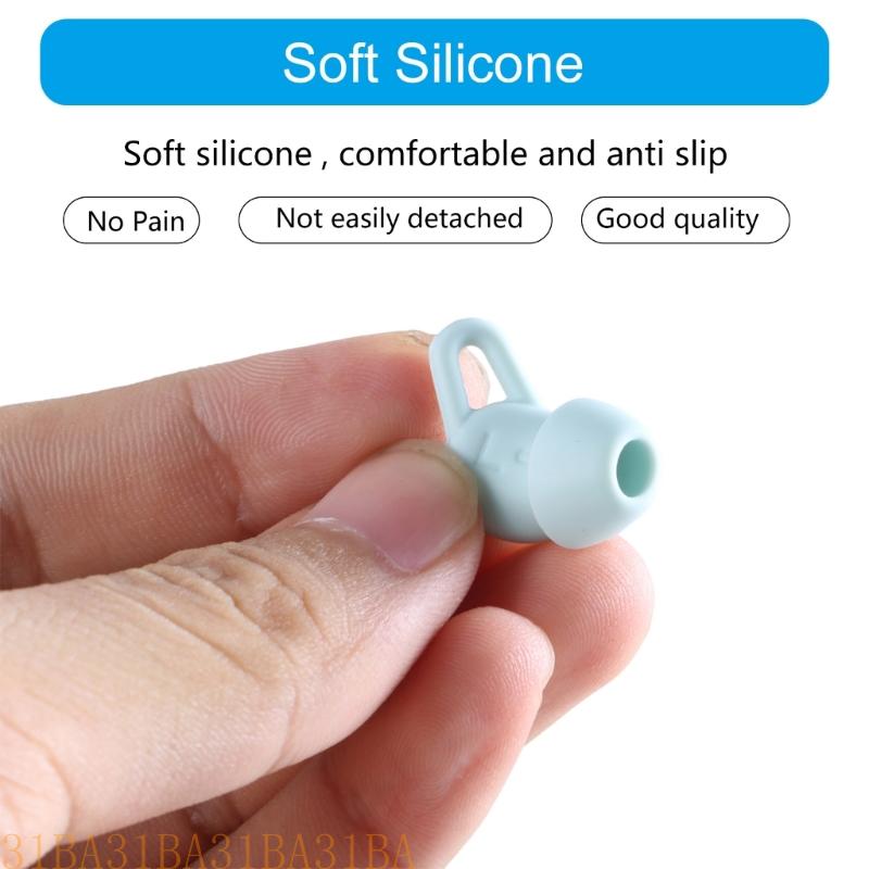 31BA 1Set Silicone Ear Buds Covers Eartips Comfortabele pasvorm voor Freelace Pro2 Verbeterde geluid en stabiliteit