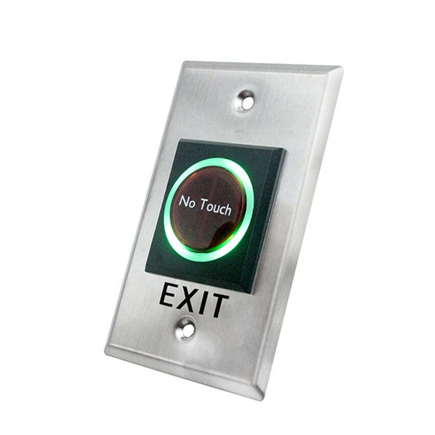 Touchless Door Access Control Release Switch IR Contactless No Touch Infrared Exit Button Infrared Sensor Switch