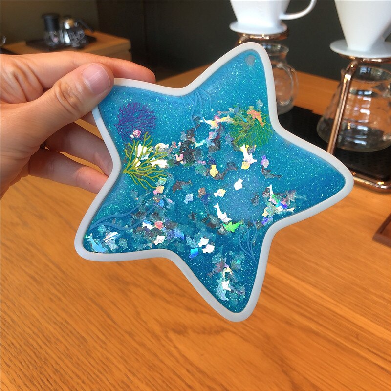Søte dalbaner kanin romantisk kirsebærblomst sesong hav kviksand silikon vann kopp krus placemat pute isolasjonspute