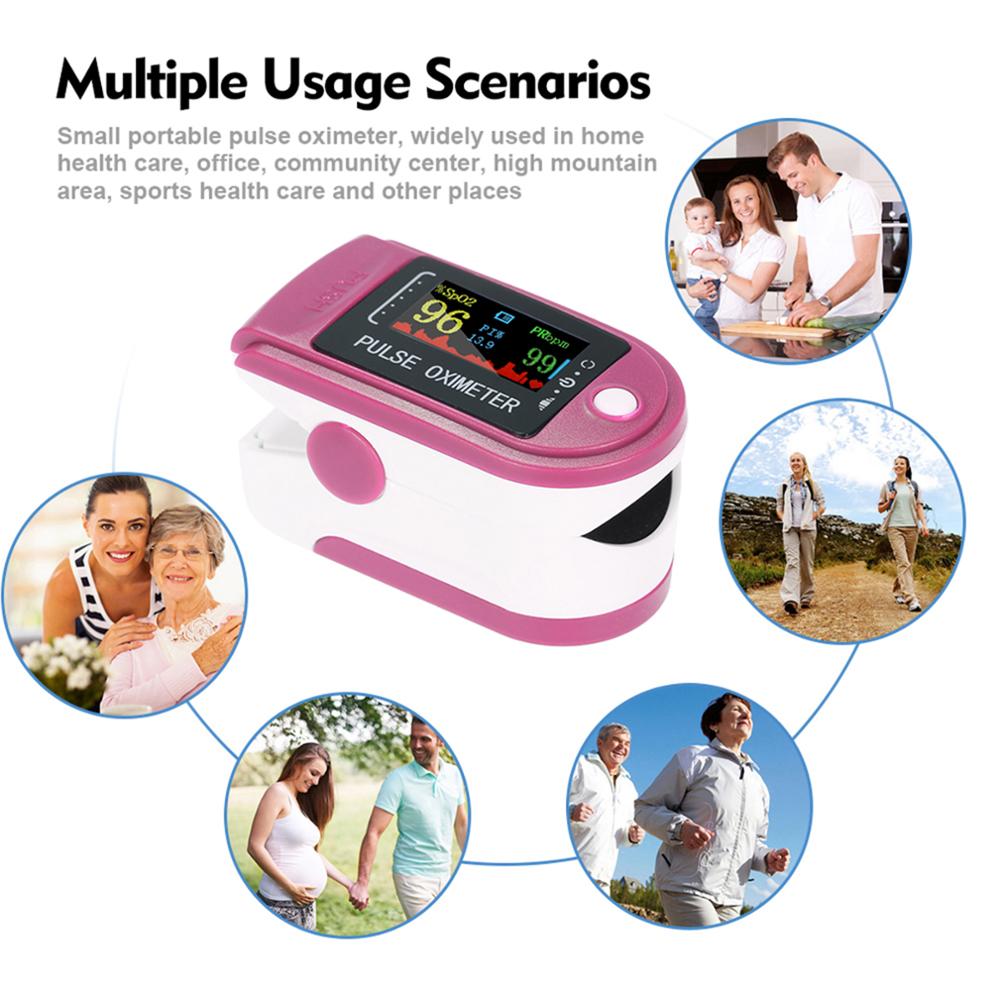 Portátil profissional dedo oxímetro digital dedo oxímetro de pulso oled oxigênio no sangue freqüência cardíaca saúde ferramenta monitor diagnóstico