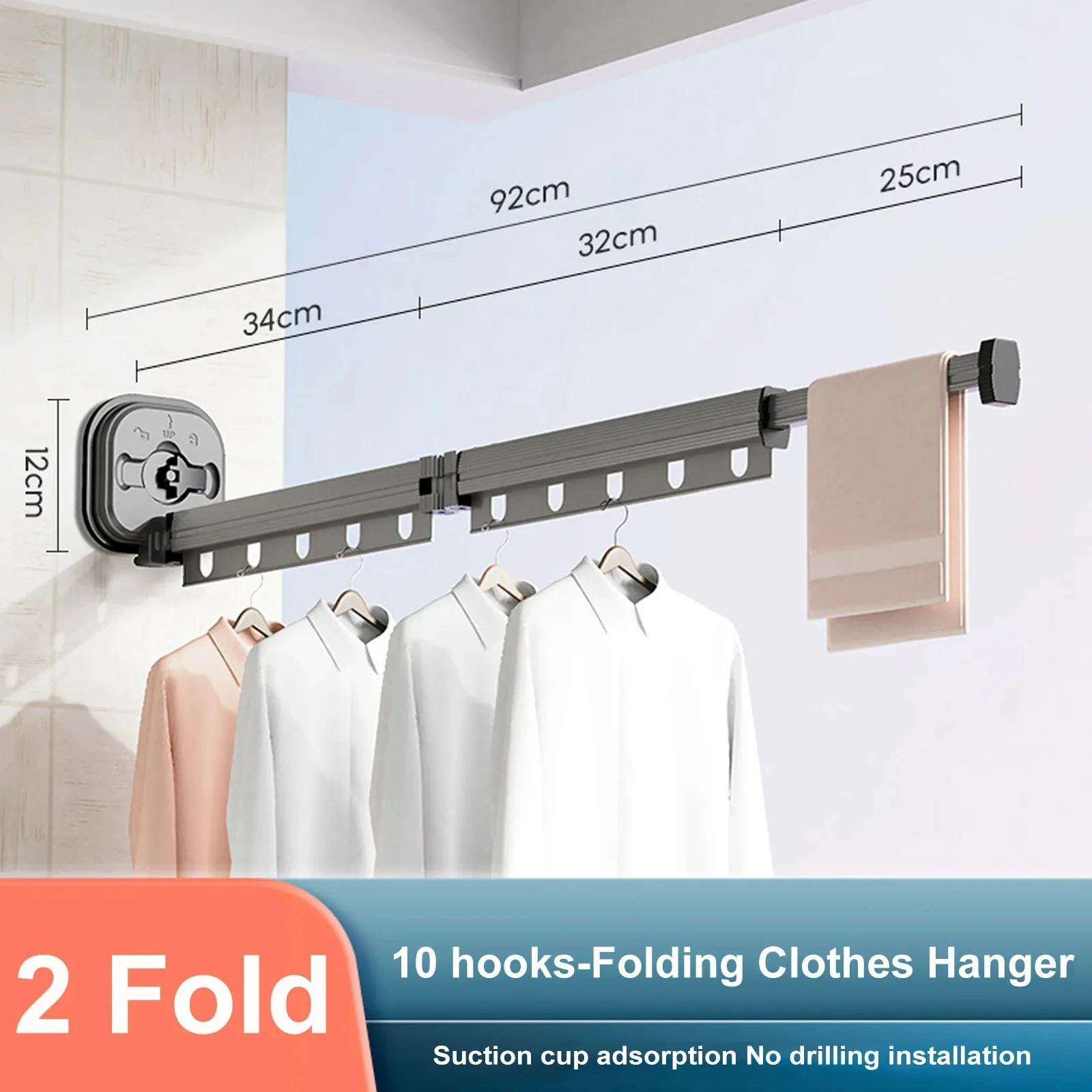 tendedero ropa plegable exterior,tenderos para colgar ropa,tendederos plegables para secar la ropa,tenderero extensible pared，tendederos plegables para secar la ropa: Amarillo claro
