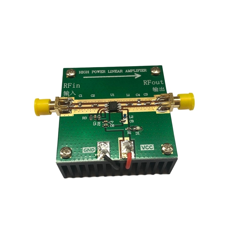 RF2126 400M-2700MHZ Broadband RF Power Amplifier 2.4GHZ 1W for WIFI Bluetooth Ham Radio Amplifier: Default Title