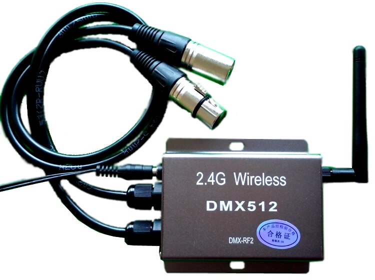 Hoge Snelheid Draadloze DMX512 Transceiver 2.4G Draadloze DMX512 Signaal Versterker Light Speed Lamp Schudden Hoofddoek Lamp