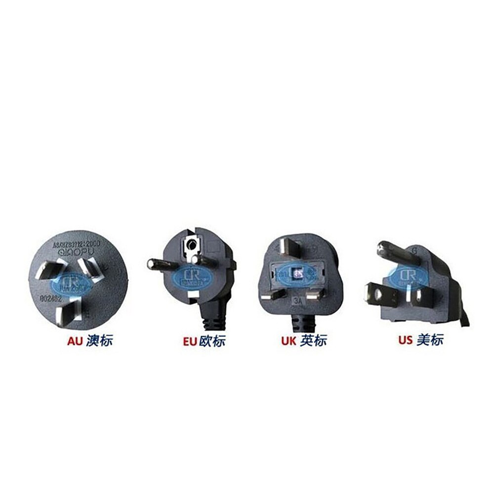 Multi-standard termostat akvarium gullfisk temperaturregulator med vanntett sensor temperaturkontroll tilbehør: Uk støpsel