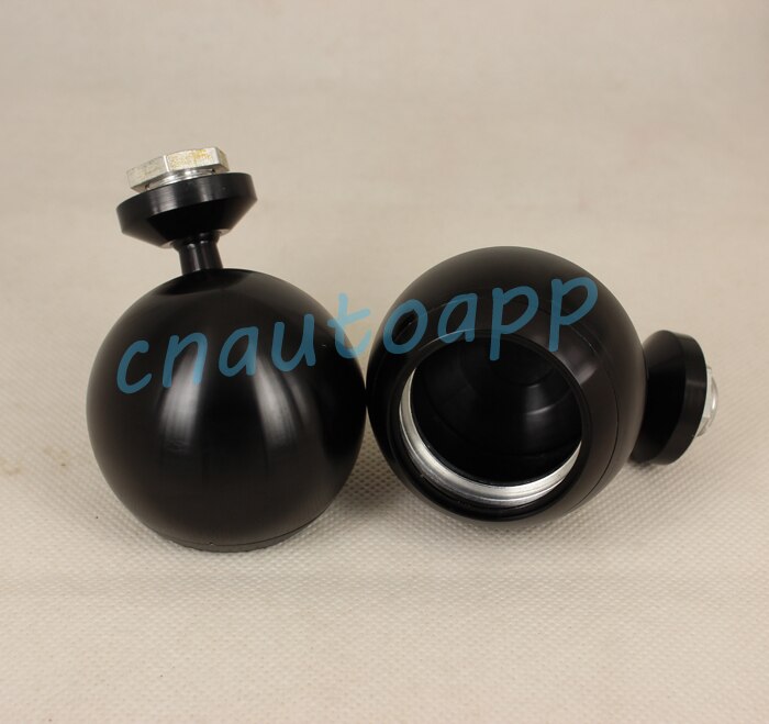 Car Tweeter Aluminium Base Speaker Boxes - Black ( One Pair )