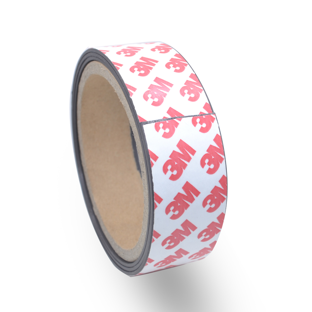 Strong Flexible Magnet Strip Self Adhesive Magnetic Tape Rubber Magnet Tape Lenght 39.37inch