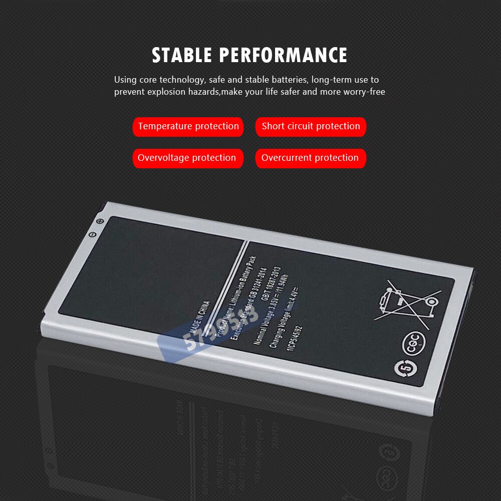 3100mAh EB-BJ510CBC EB-BJ510CBE baterías para Samsung Galaxy J5 edición J5 J510 J510FN J510F J5108 J5109 de la batería del teléfono