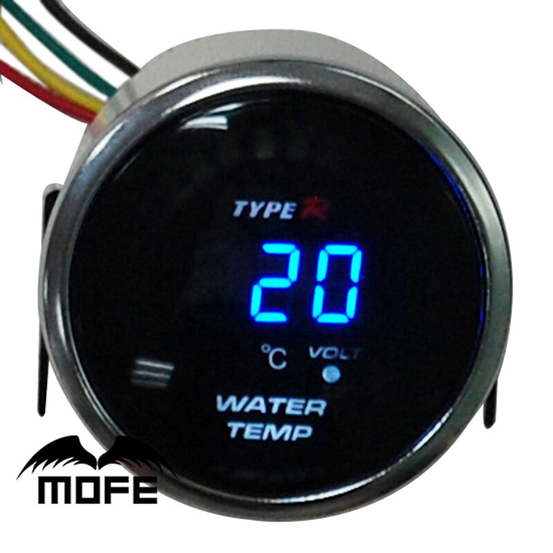 SPECIALE AANBIEDING 52mm 2 "20 LCD Digitale Water Temperatuurmeter Meter Met Stappenmotor + Temp Sensor