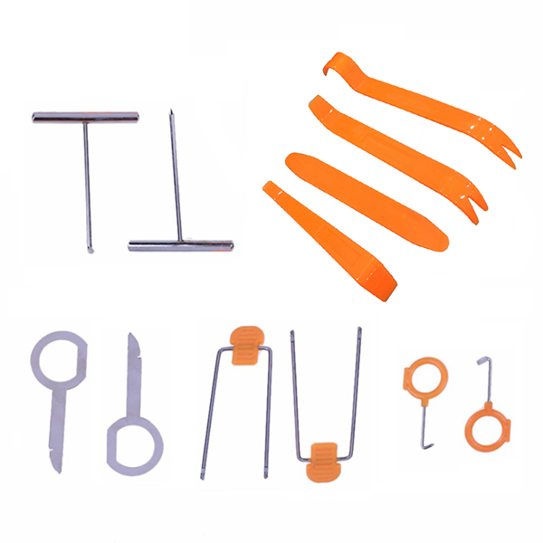 EKIY Repair Tools 4 / 12pcs Car Disassembly Tools Dashboard Installation Removal DVD Stereo Refit Kits Plastic Part: 12pcs