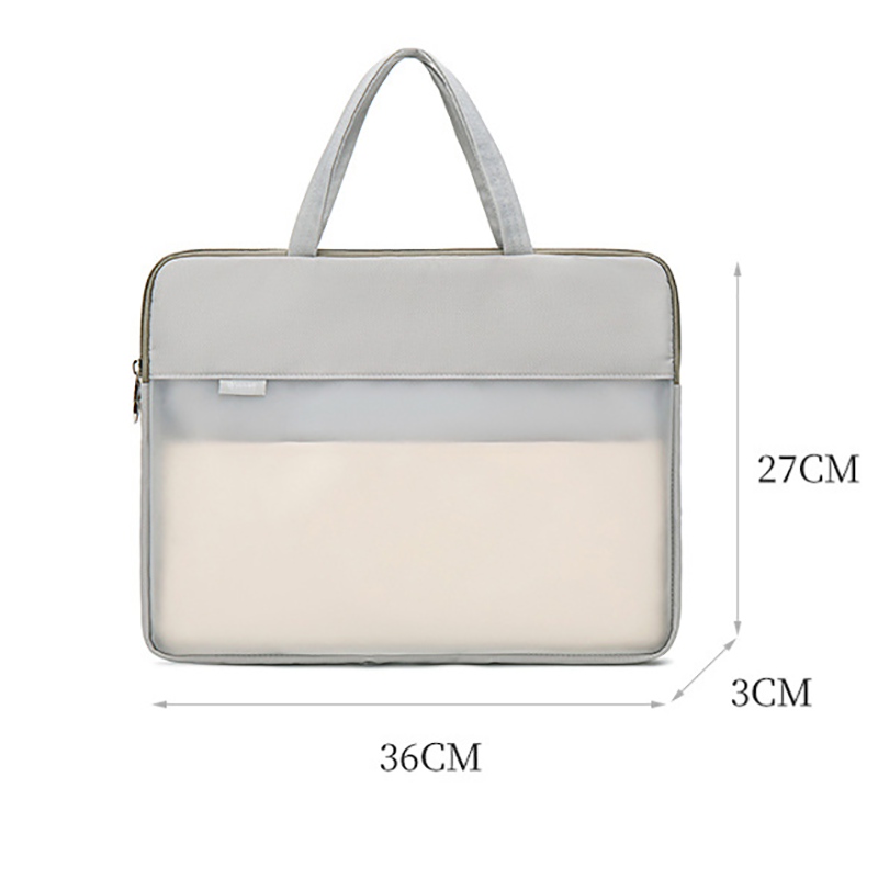 Laptop Tas 13.3 14 Inch Waterdichte Notebook Tas Document Zak Voor Mannen Vrouwen Handtas Aktetas Tas