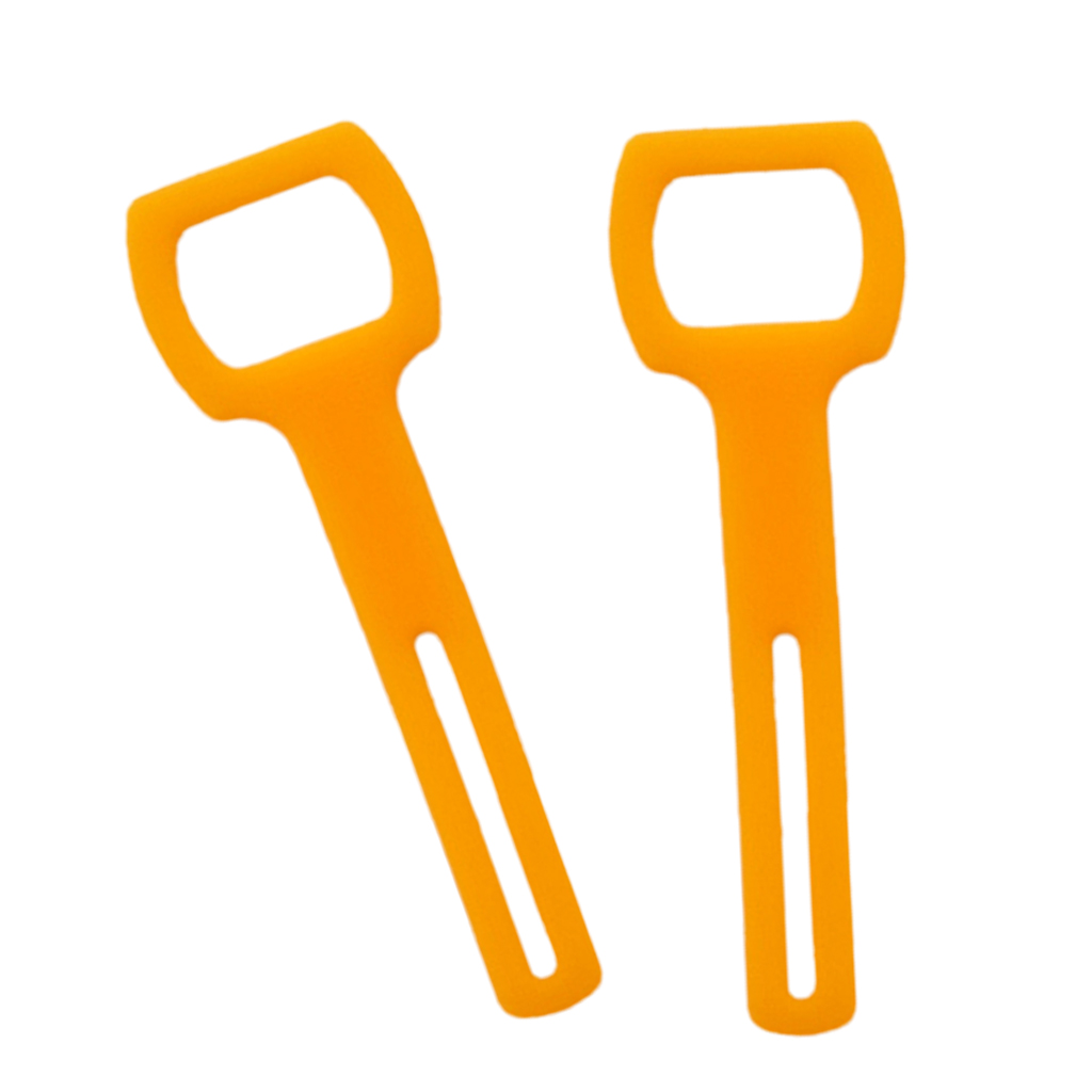 2 Pcs Silicone Rubber 2nd Stage Regulator Octopus Holder Straps for Water Sports Scuba Diving and Snorkeling Access: Orange 