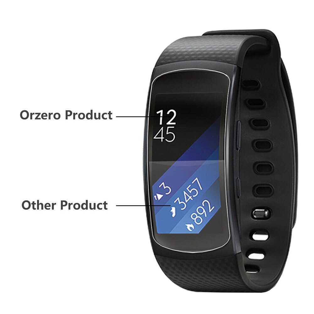 Protector de pantalla completo para Samsung Gear Fit 2, película protectora de pantalla ultrafina HD, 5 uds.