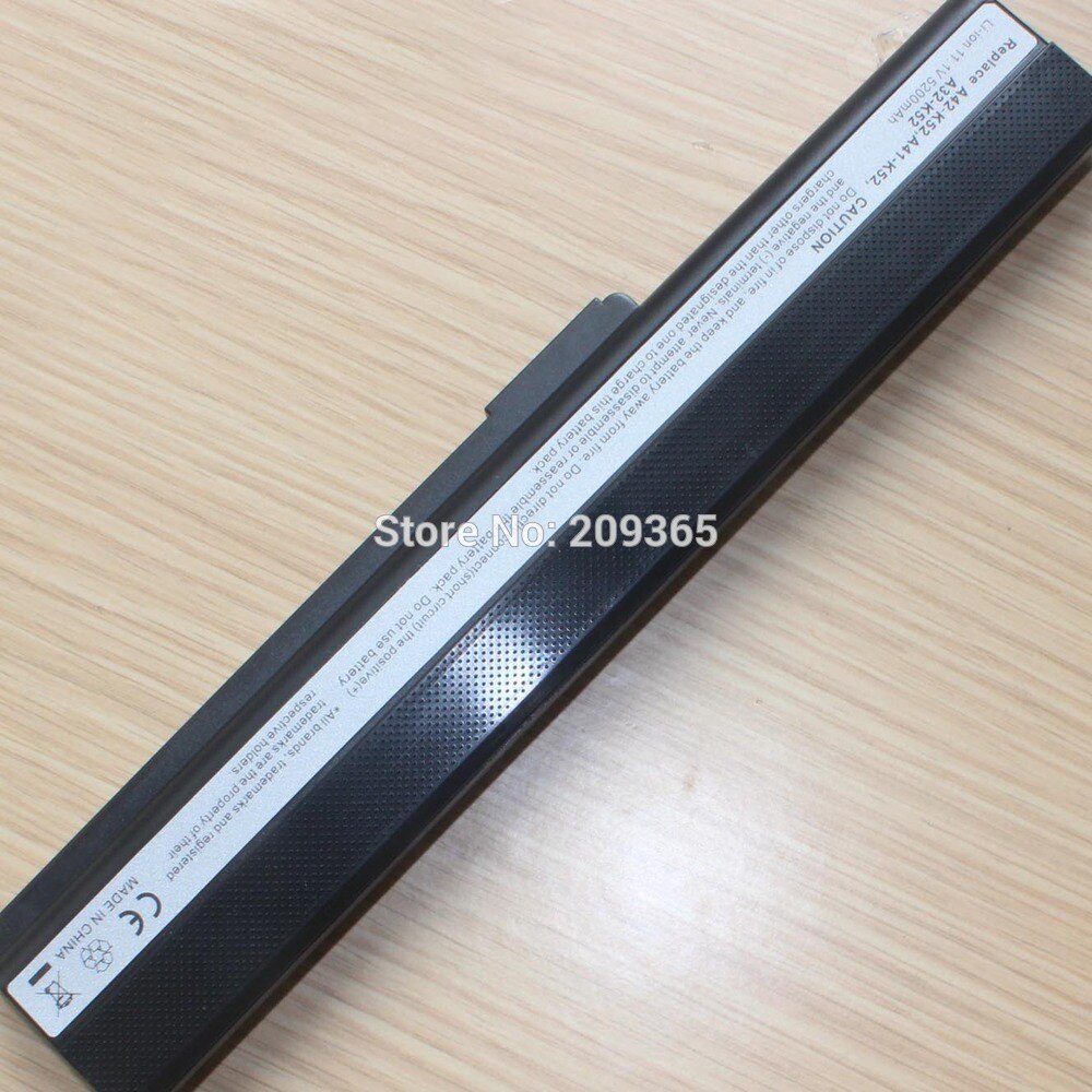 Laptop Battery for ASUS Pro5IJK Pro5ij Pro67 Pro8C X52 X52D X52DE X52DR X52J X52JB X52JC X52JE X52JG X52J X42 X42D X42DE A32-K52