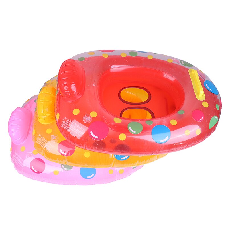 2-5 years Cartoon Swimming Ring Inflatable Portabl Float Water Fun Pool Toys Swim Ring Seat Boat Water Sport for Baby