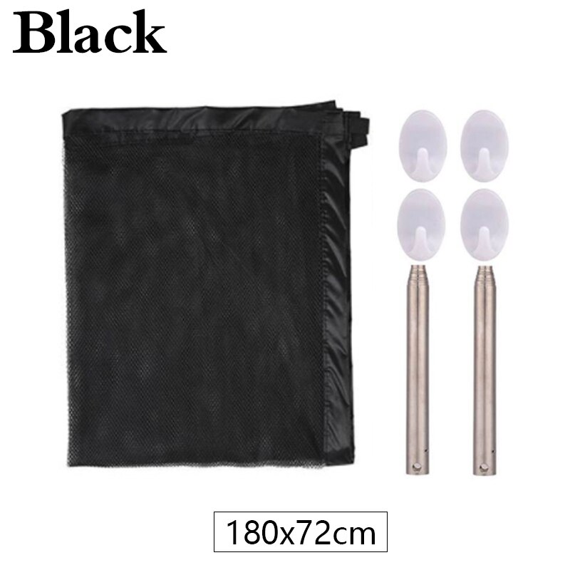 Pet Dog Mesh Fence Gate Safe Guard Safety Enclosure Dog Fences Dog Gate The Ingenious Mesh Magic Pet Gate Pet Supplies: Black 180x72CM