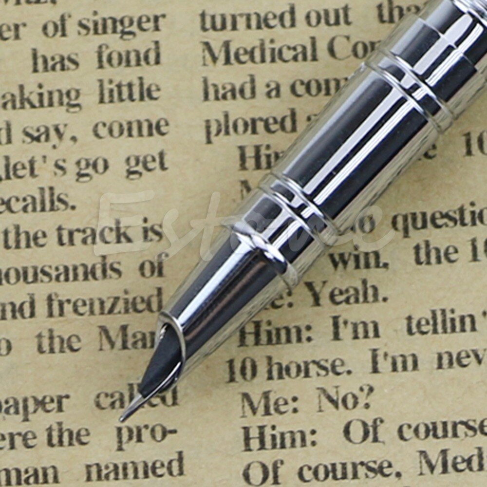 Jinhao 126 Executive Complete Silver Fine Kap Nib Vulpen