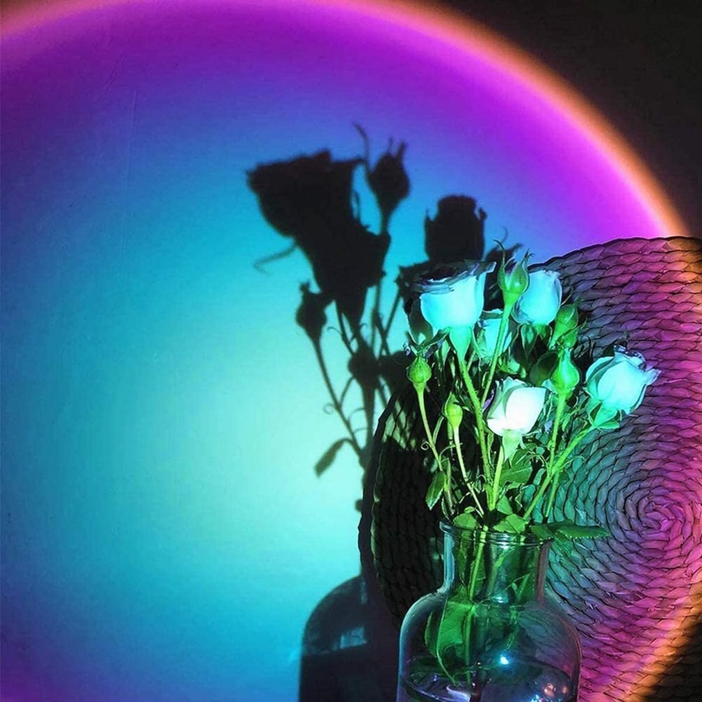 Projection Lamp Adjustable Illumination Angle Bright Color Temperature Wider Luminous Angle Home Place Lamp