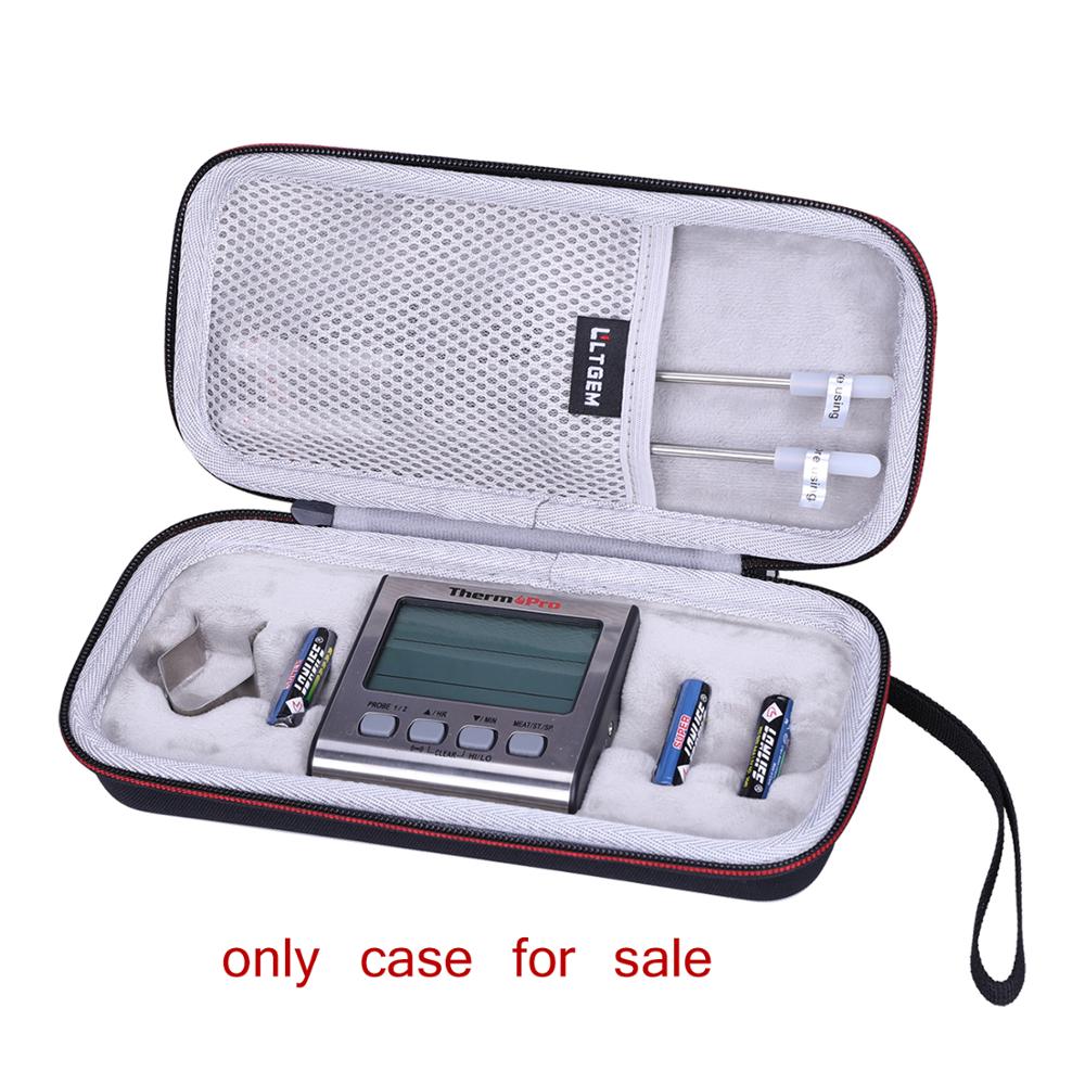 LTGEM EVA schwer Fall für Thermopro TP-17 Dual Sonde Digitale Kochen Fleisch Thermometer Großen Lcd-hintergrundbeleuchtung essen Grill Thermometer