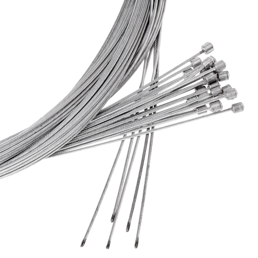 20 piezas de cambio interno para Bicicleta, cambio de marchas, 2m x 1mm, Bicicleta de Cables de cambio interior
