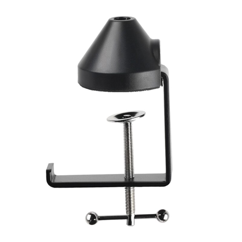 Universal C Shape Table Mount Clamp Heavy-Duty Cantilever Bracket Clamp for Microphone Suspension Boom Scissor Arm Stand Holder